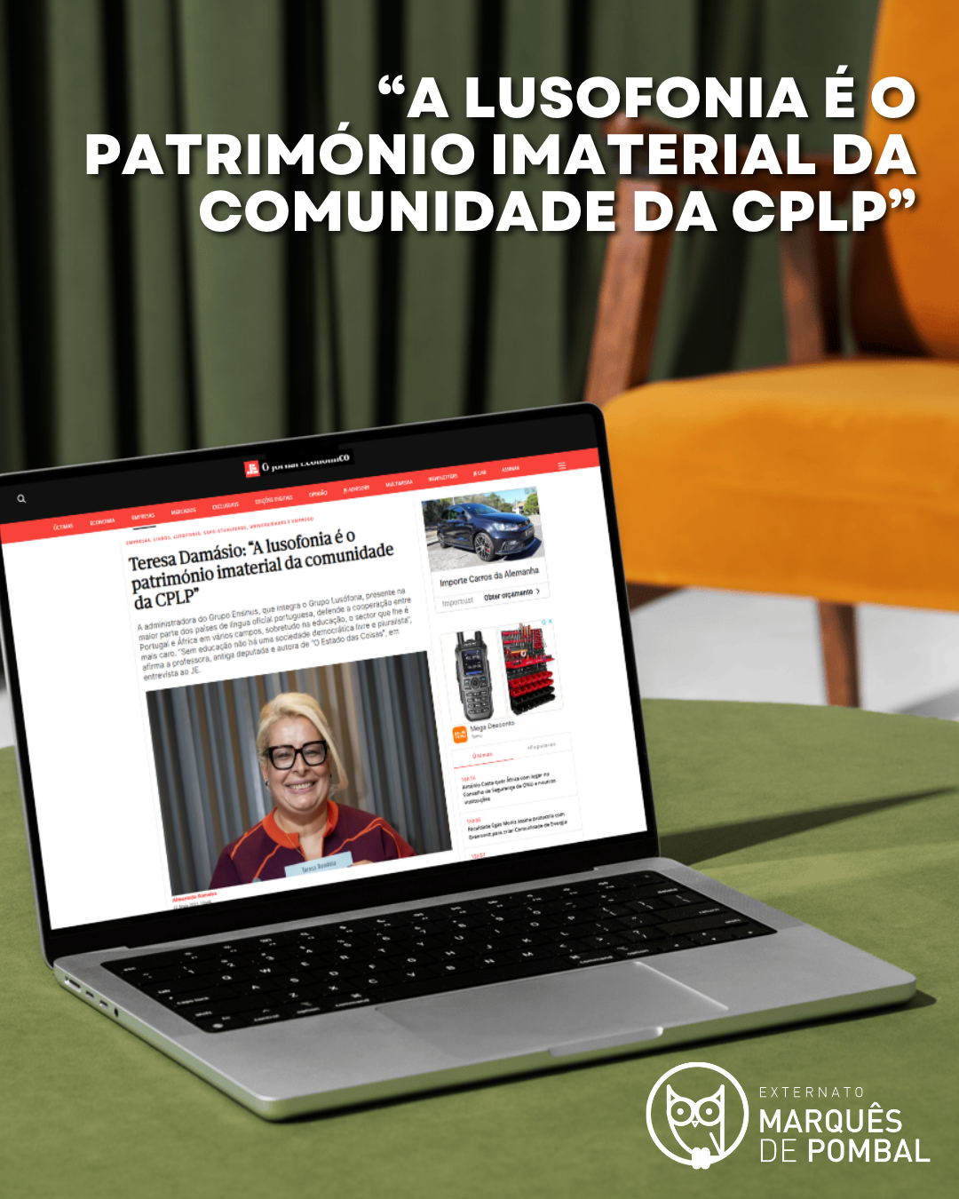 Teresa Damásio – CEO do Grupo ENSINUS (2)